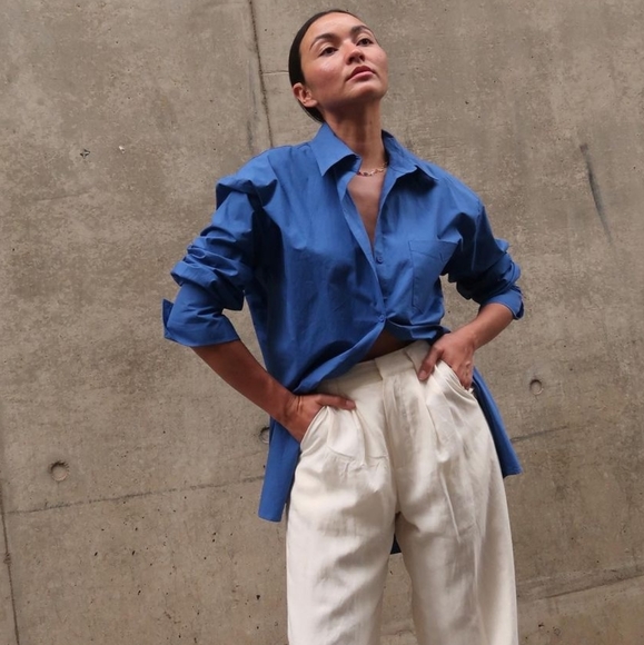Sotto Brand Tops - Sotto Brand Oversized Shirt